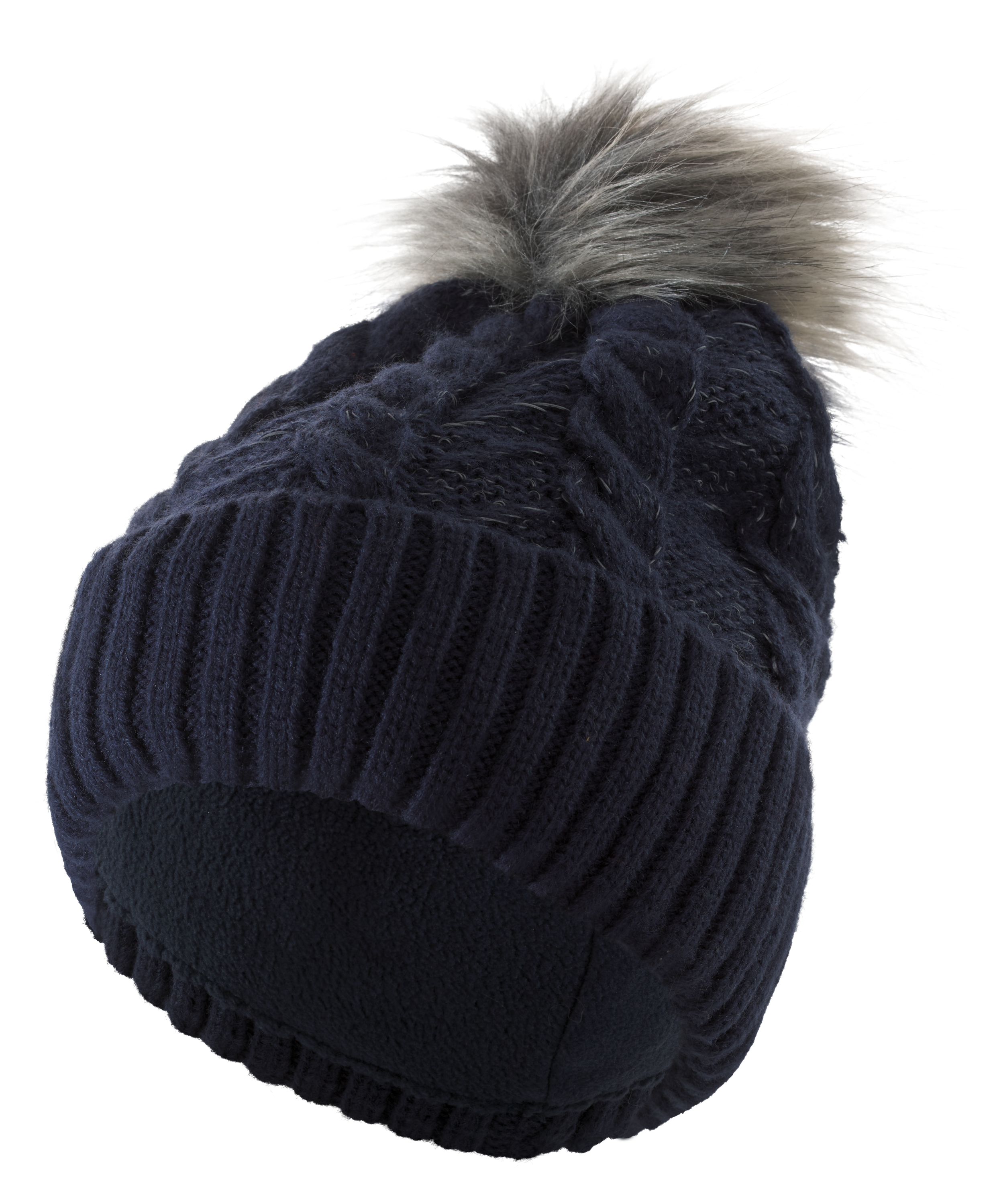 Crivit Czapka z dzianiny Granatowy, M/L