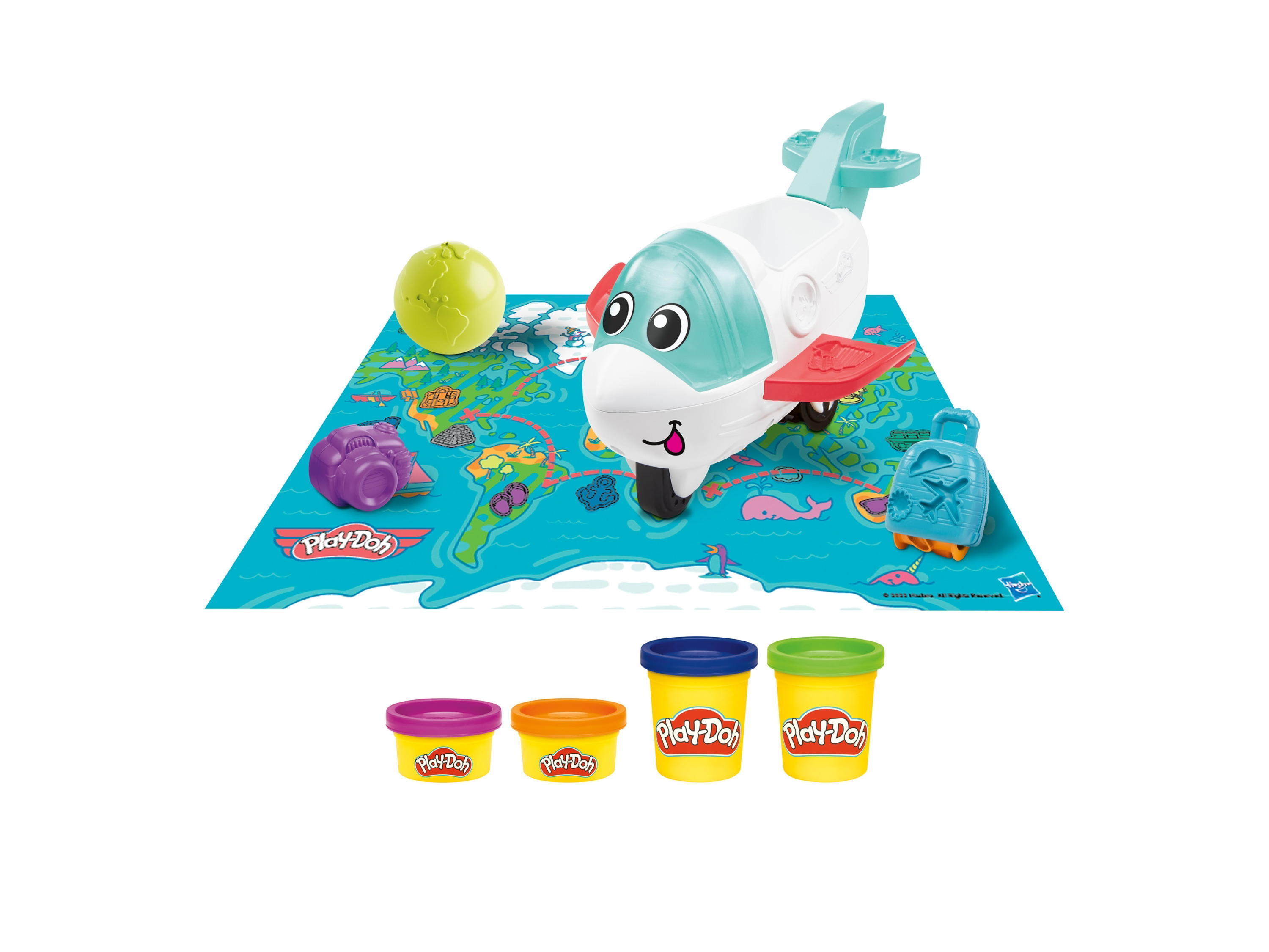 Play Doh Zestaw startowy z zabawkami Samolot