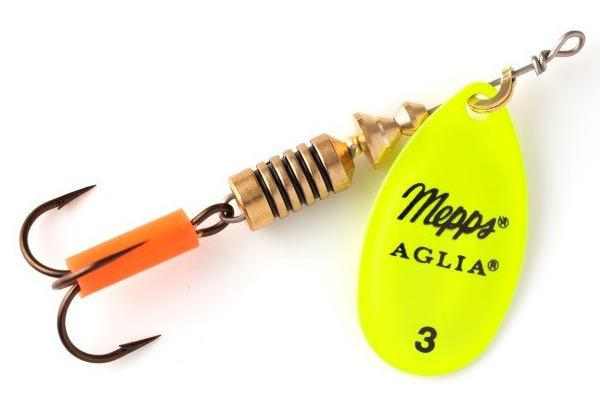Mepps błystka AGLIA FLUO SELEDYNOWA #2
