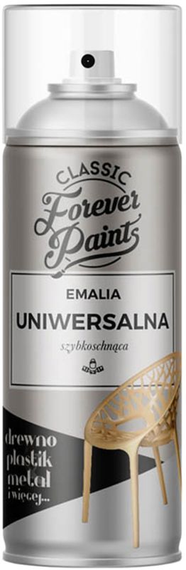 Emalia uniwersalna szybkoschnąca Forever Paints 400 ml bezbarwna matowa