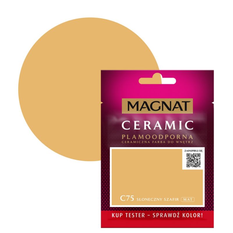 Tester farby Magnat Ceramic C75 słoneczny szafir 0,03 l