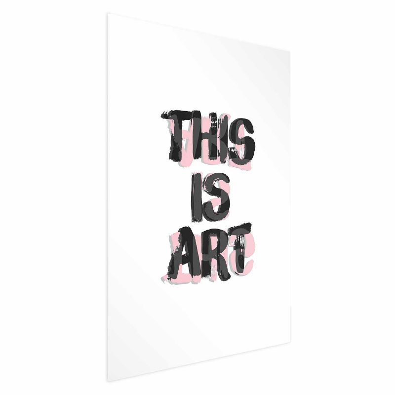 Plakat Artgeist This Is Art 40x60 cm bez ramy 1 szt
