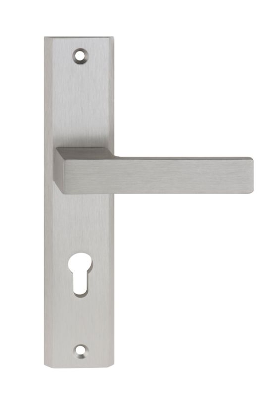 Klamka drzwiowa Metalbud Total 72 mm Yale inox prawa