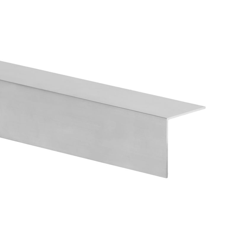 Kątownik aluminiowy gładki 1000 x 40 x 40 x 1,5 mm naturalny