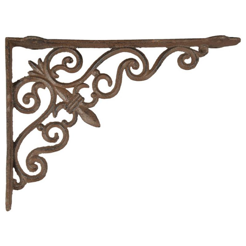 Wspornik Esschert Design Żeliwny Brązowy 25x19cm