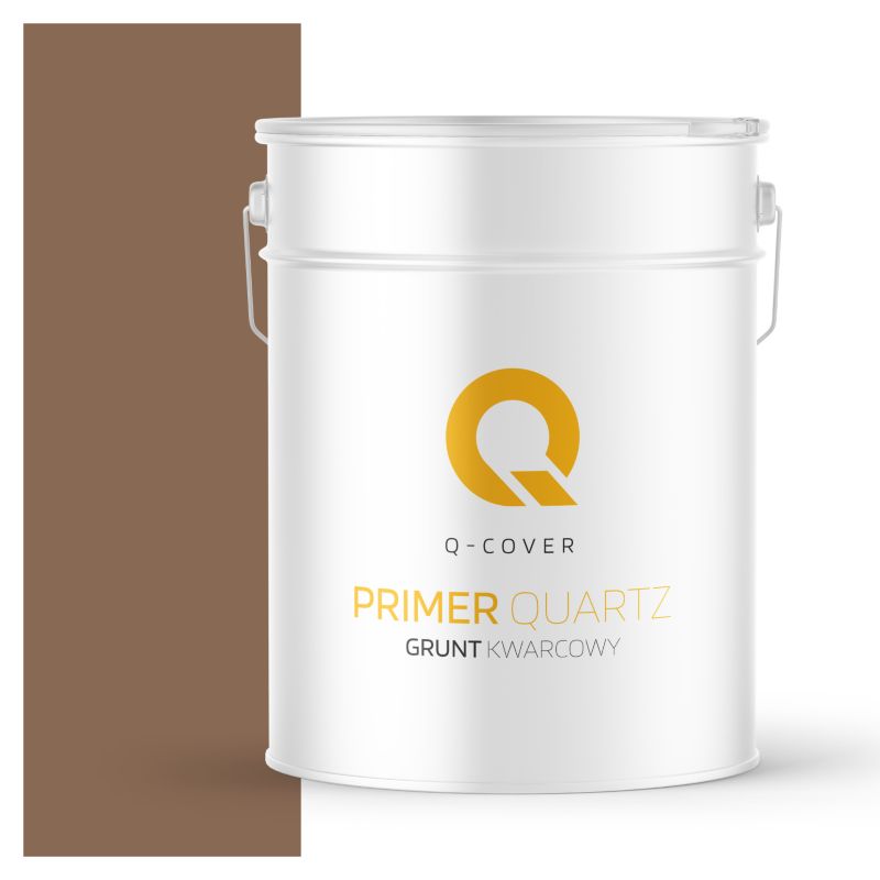 Grunt Kwarcowy pod Tynk Dekoracyjny Q-Cover Brązowy D815 15KG