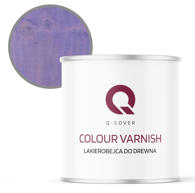 Lakierobejca do Drewna 3w1 Q-Cover Lawendowy H2629 Satyna 2.5L