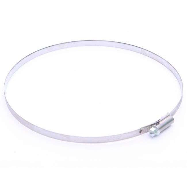 Opaska ślimakowa nierdzewna 190 - 210 mm