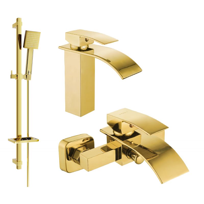 zestaw wannowy Mexen Aries złoty 1 szt.