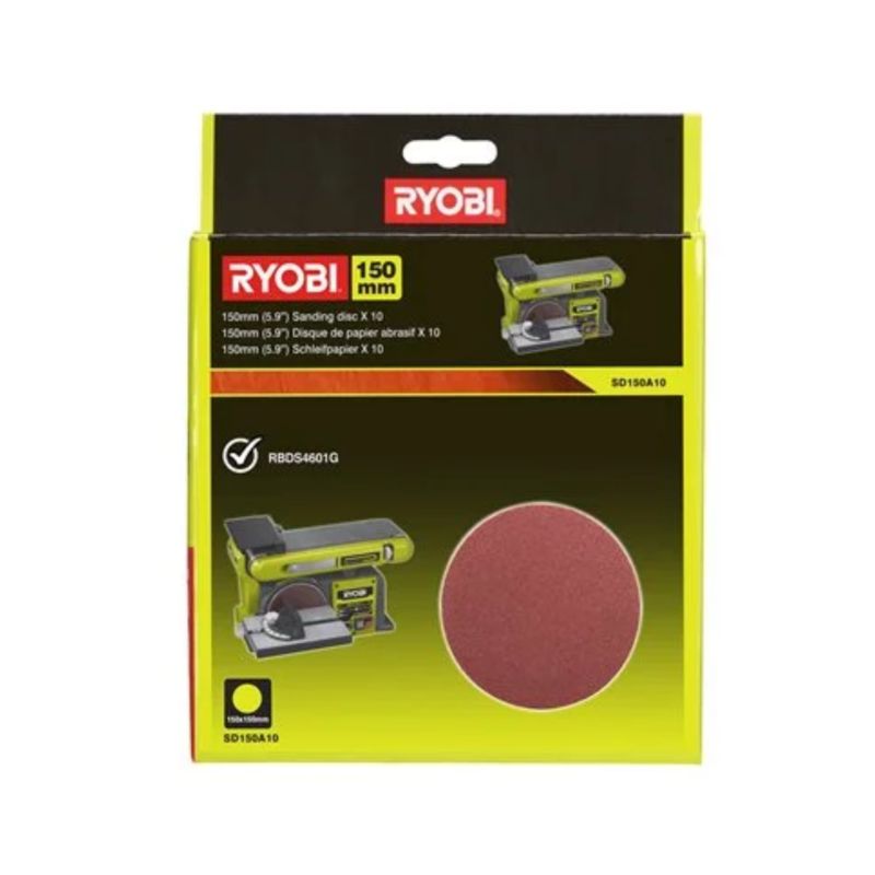Taśma Szlifierska RYOBI 150mm 80 g 10 Elementów 1szt.