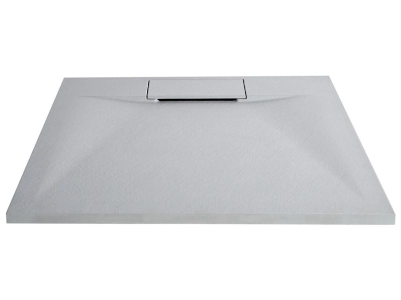 Brodzik prysznicowy Azzurro 80 x 80 x 3 cm Szary 1 szt.