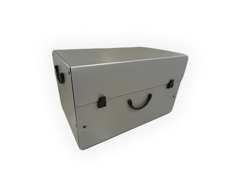 Kufer Archiwizacyjny Neopak Kartonplast 500x320x290mm Srebrny 1 szt.