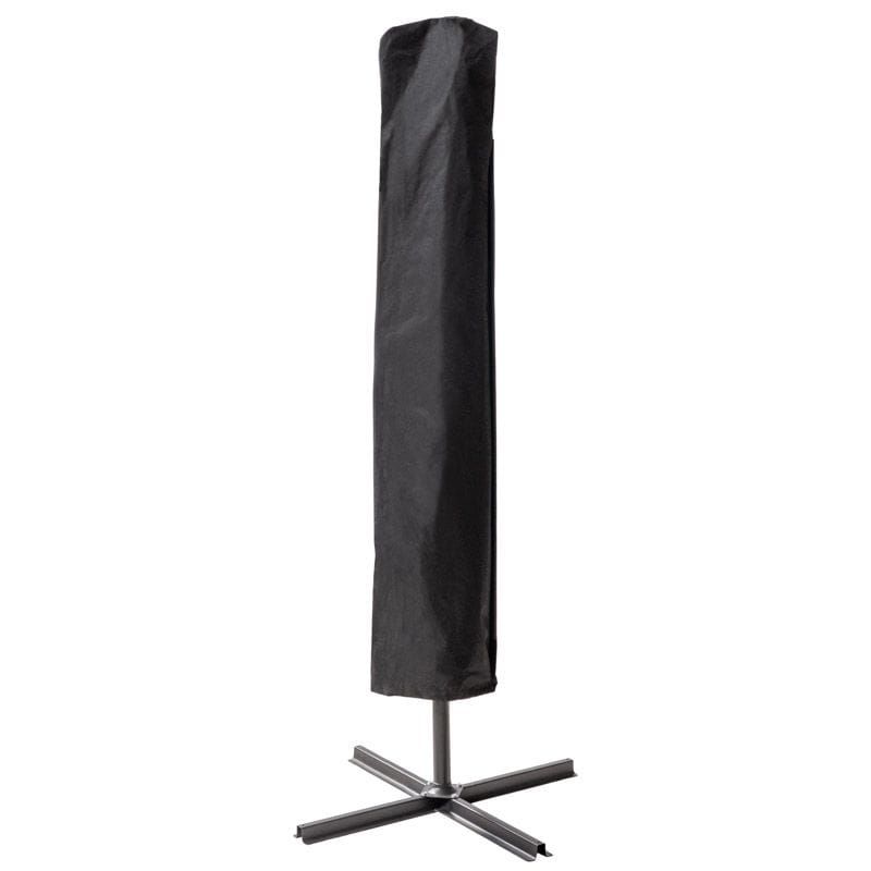 Pokrowiec na Parasol Ogrodowy Mirpol 37/47X200 cm Wodoodporny Czarny 1 szt.