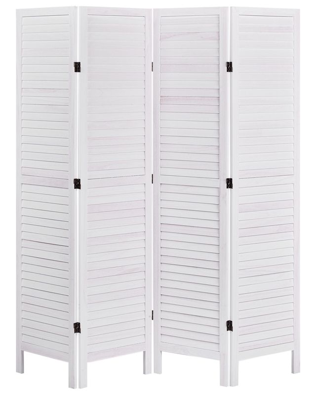 4-panelowy parawan pokojowy Avenes Złamana biel 1 szt.