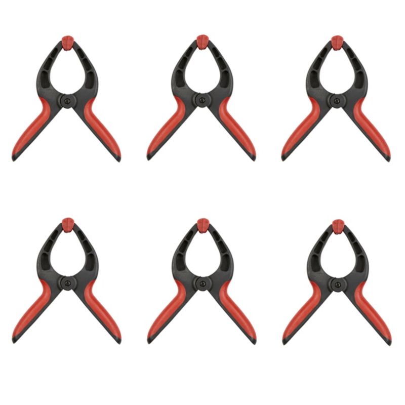 Zestaw ścisków sprężynowych 6 szt.