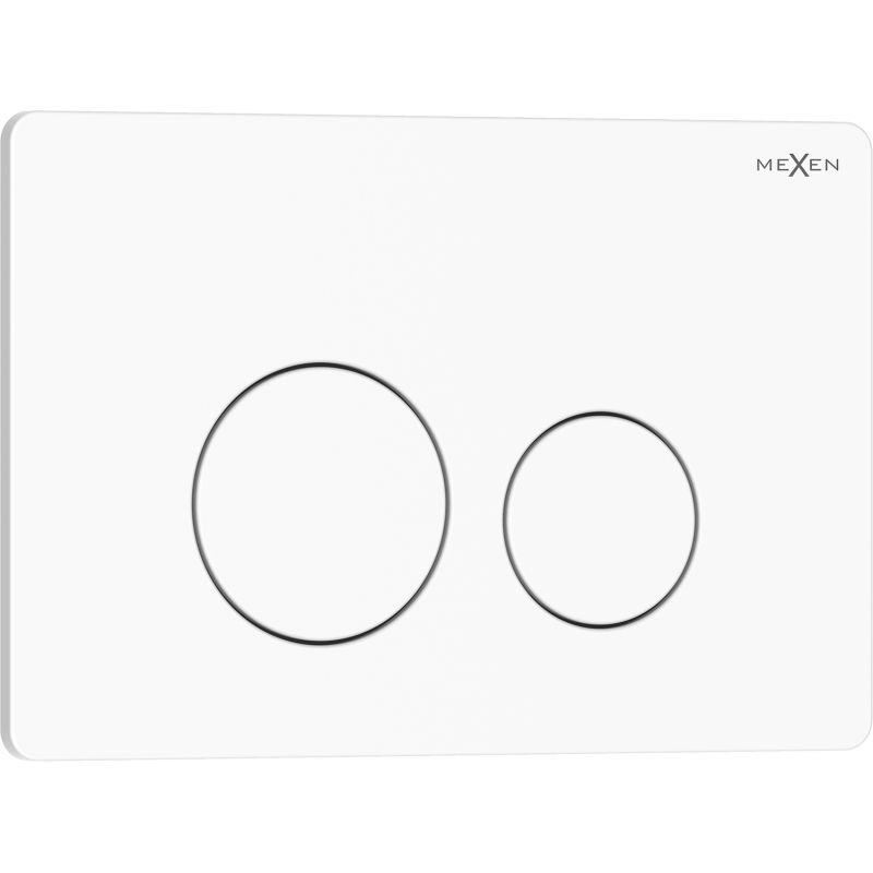 Przycisk spłukujący Mexen Tex 06 biały błyszczący 1 szt.