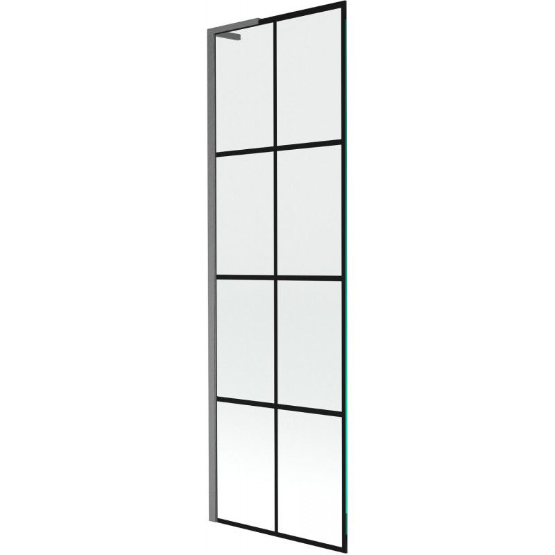 Parawan nawannowy 1-skrzydłowy Mexen Next L czarny wzór 60x150 cm 895-060-000-03-77-661 szt.