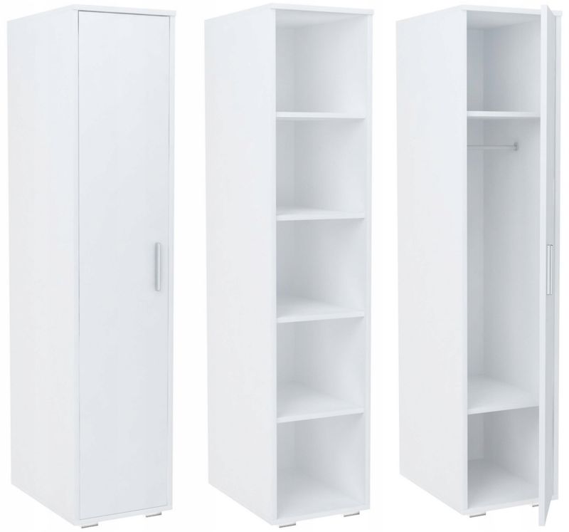 Szafa Matkam regał bodo 1D4P ufc biały 1 szt.