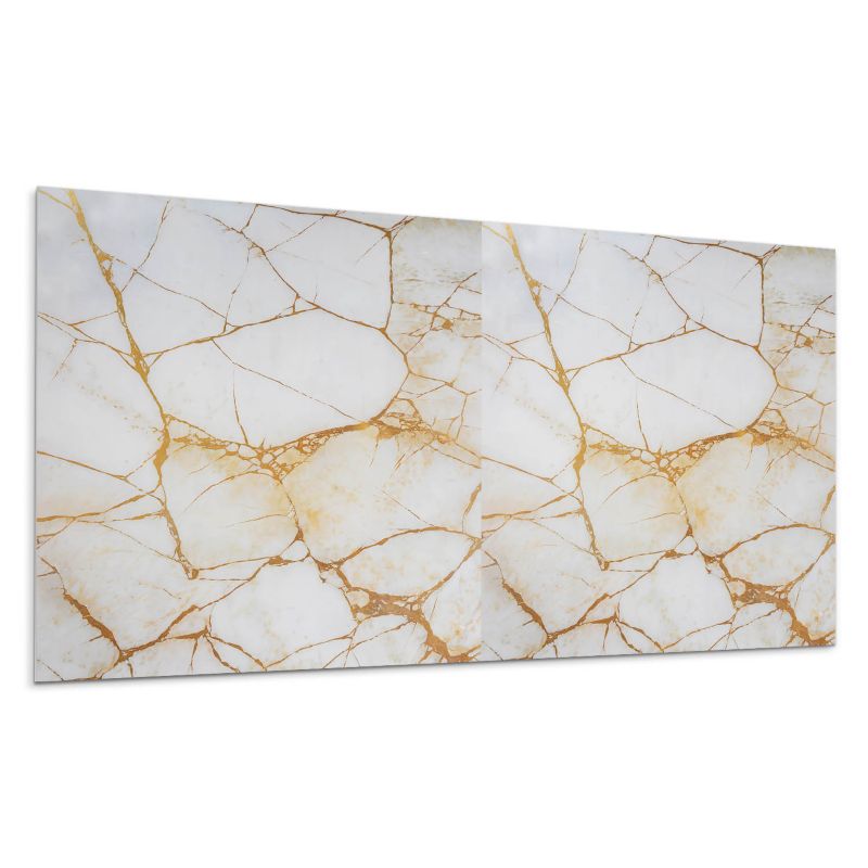 Kafelki samoprzylepne Wallfluent 40x20 cm Wyrafinowany wzór marmuru 10 szt.