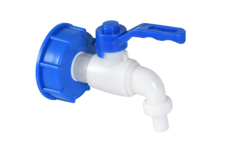 Przyłącze z kranem 1/2 plastikowe