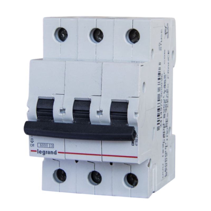 Wyłącznik nadprądowy Legrand RX3 S303 3P B 25A 6 kA 1 szt.