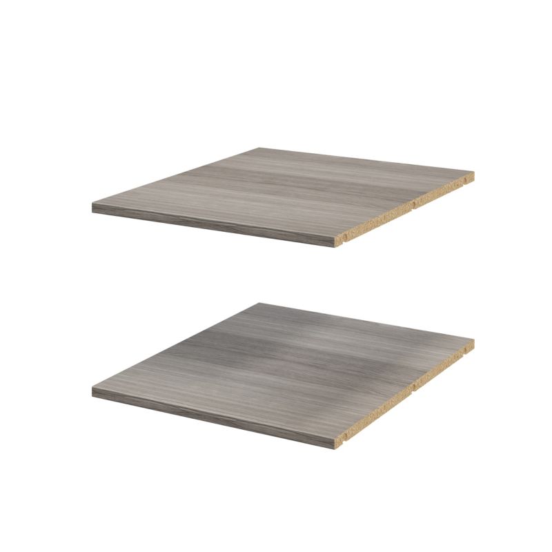 Półka do korpusu GoodHome Atomia 58 x 50 cm dąb szary 2 szt.