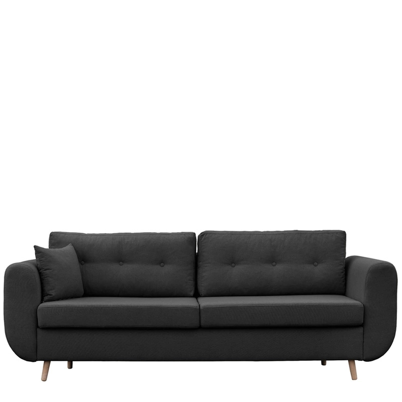 Sofa rozkładana do salonu z funkcją spania AURA sprężyny bonell