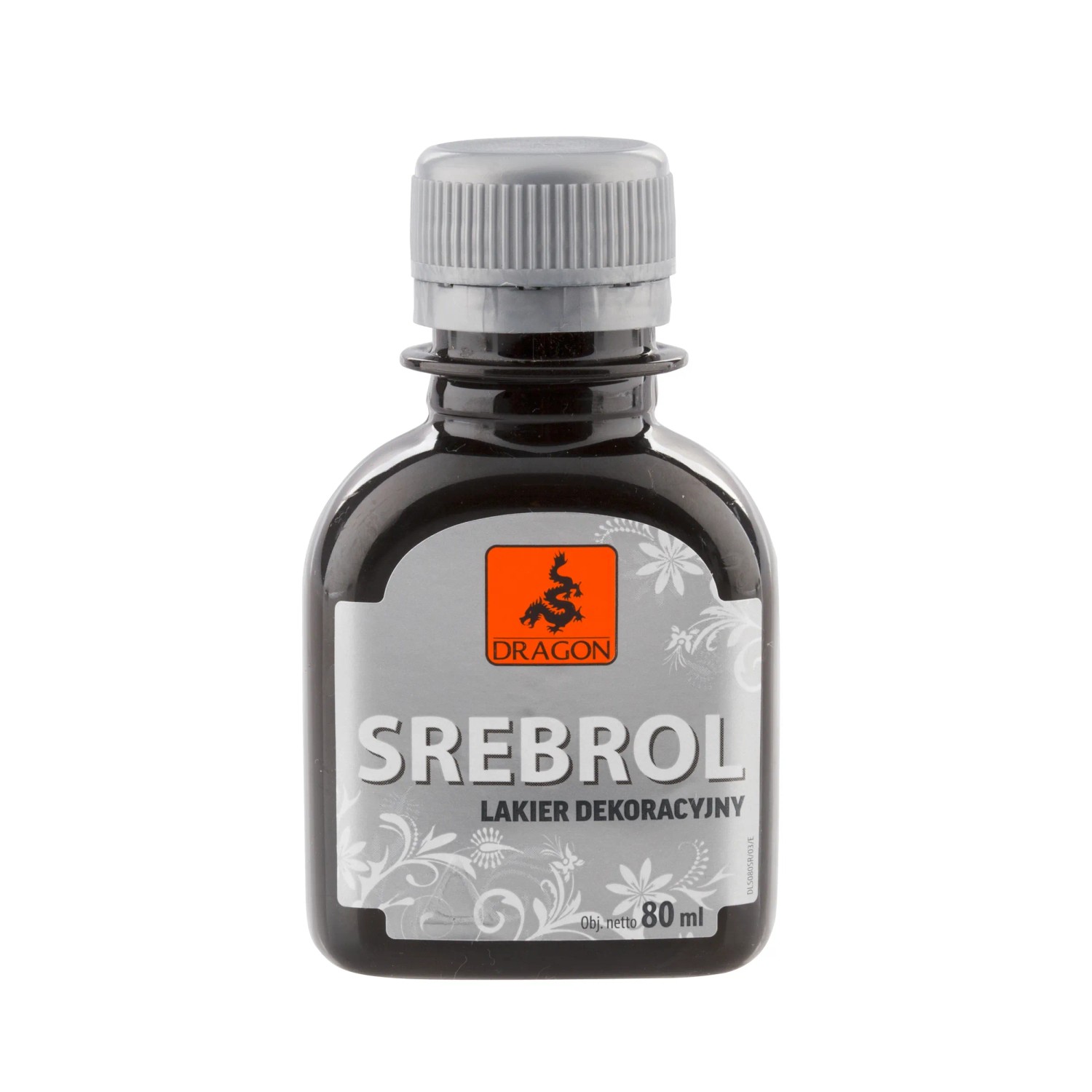Lakier dekoracyjny Dragon Srebrol 80 ml