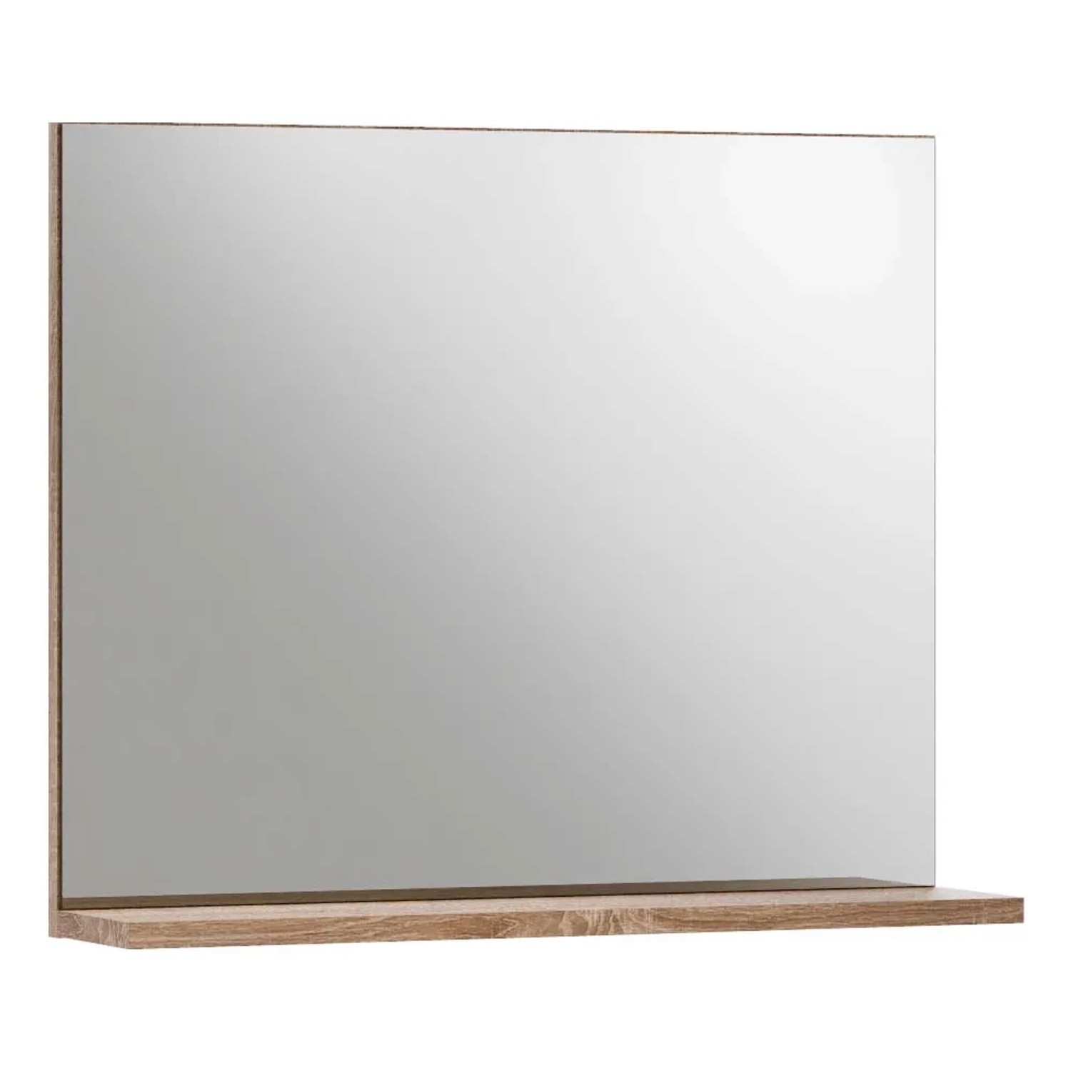 Półka lustrzana Rita 60 x 50 cm dąb sonoma