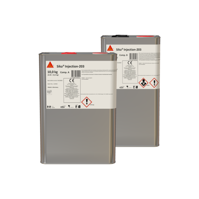 POLIURETANOWA ŻYWICA INIEKCYJNA SIKA INJECTION-203 15,5KG