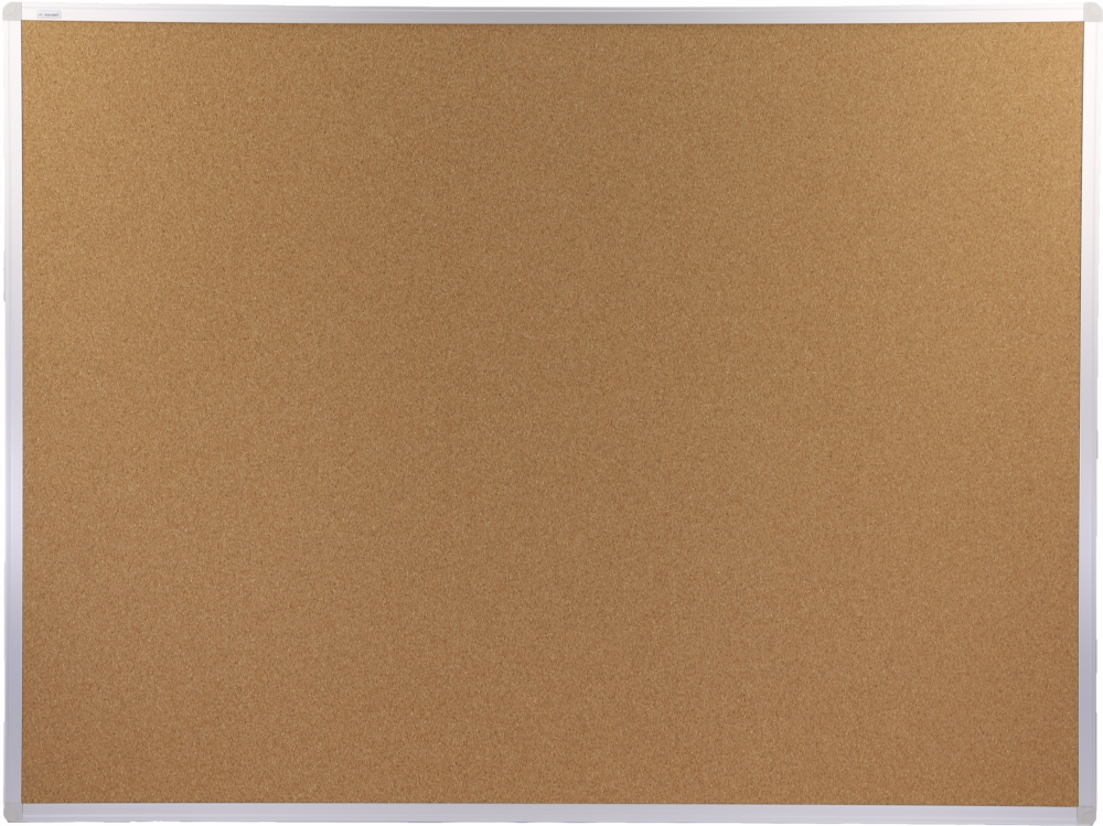 Tablica korkowa Ofix Standard, w ramie aluminiowej, 120x90cm, brązowy