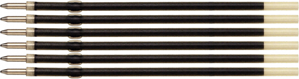 6x Wkład do długopisu Pilot RFNS, krótki, olejowy, niebieski