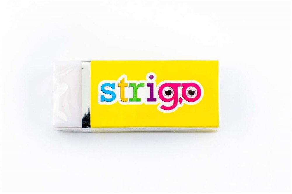 Gumka do mazania Strigo, biały