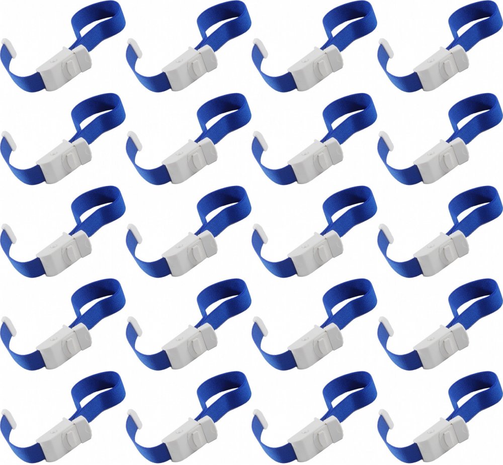 20x Opaska uciskowa do pobierania krwi, staza automatyczna dla dorosłych