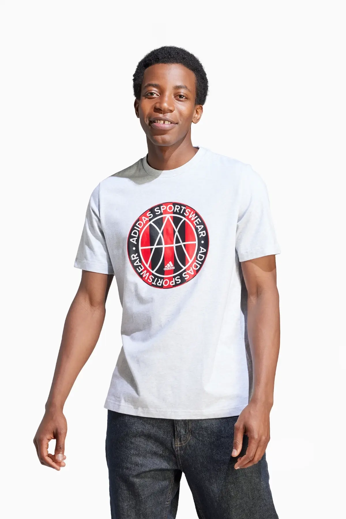 Koszulka adidas Tiro Emblem Graphic - Biały