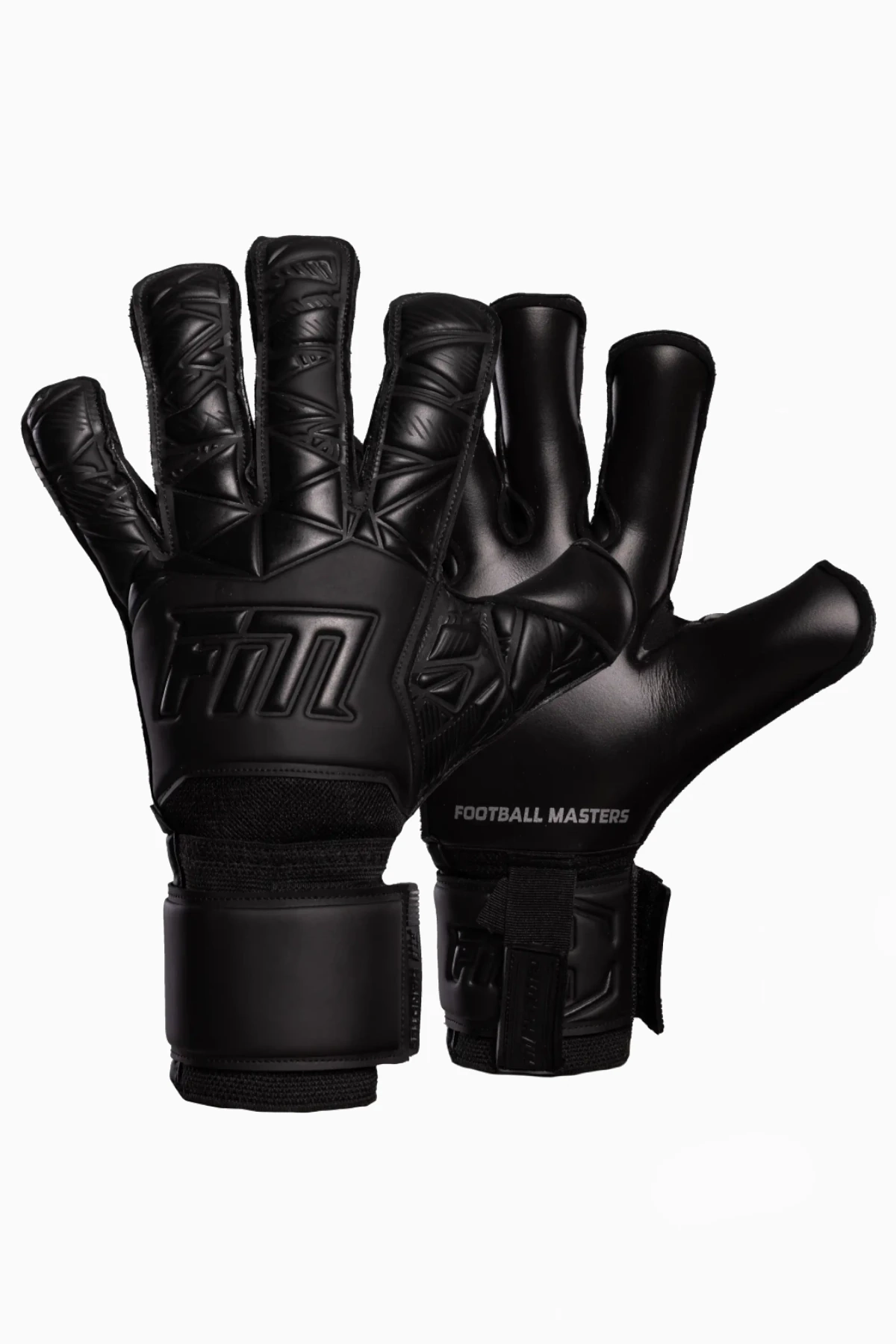 Rękawice Football Masters Invictus X - Czarny