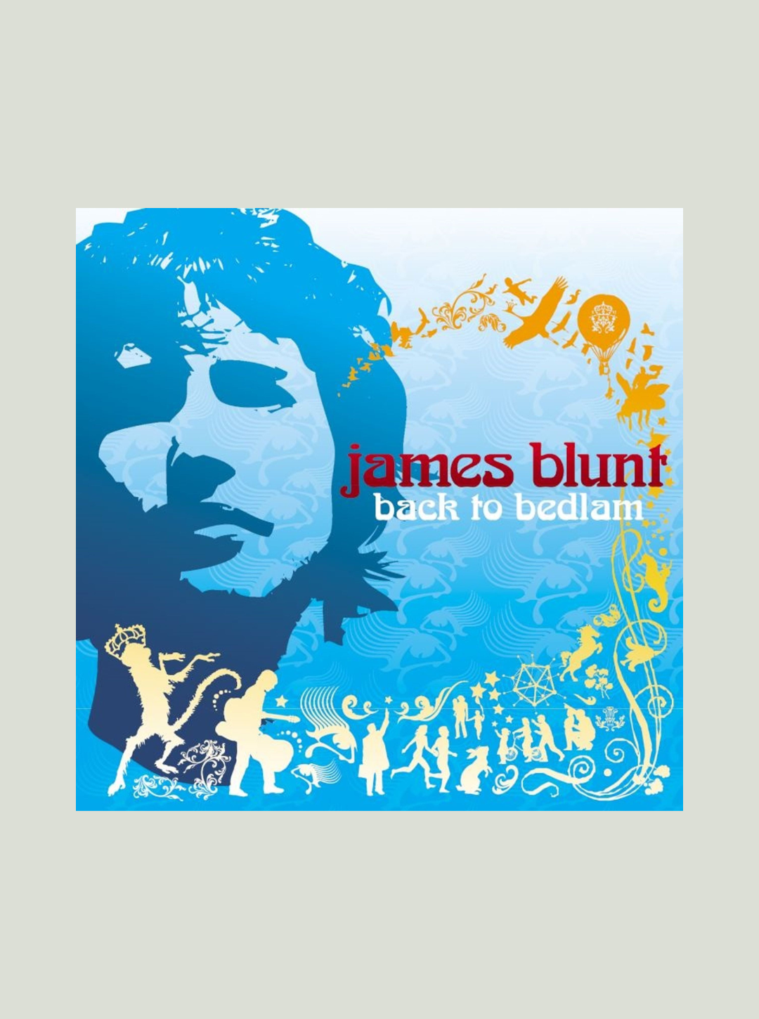 Płyta winylowa James Blunt - Back To Bedlam (20th Anniversary Edition) (remastered) (Recycled Red Vinyl)