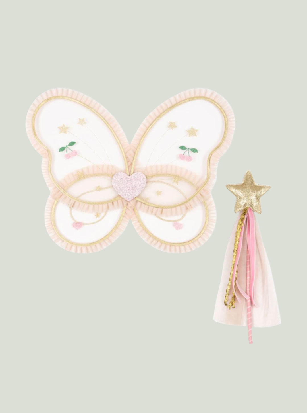 Tęczowy kostium Rairy Wróżki BRAZILIAN SAND Konges Sløjd