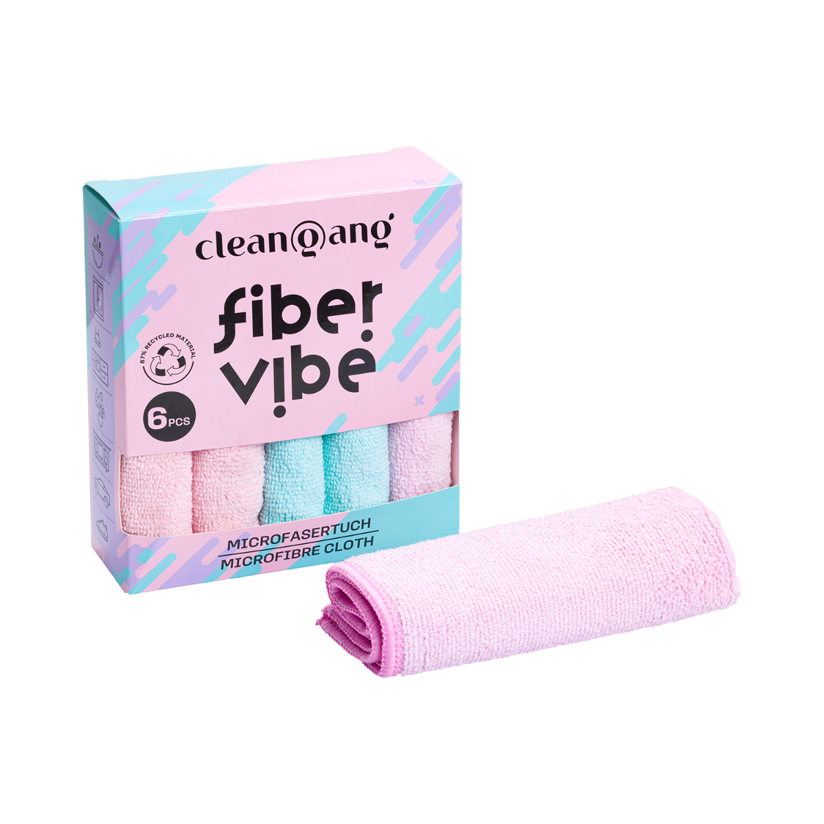 ściereczki z mikrofibry - edycja limitowana, 6 szt.