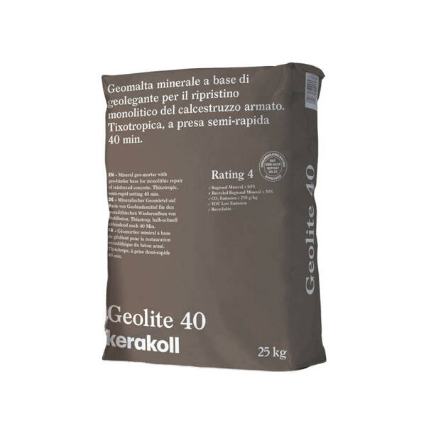 Zaprawa Kerakoll Geolite 40 naprawa betonu 25 kg