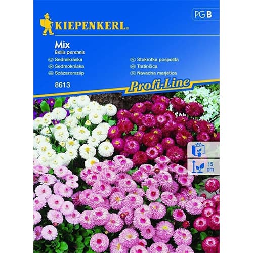 1 szt, Margitvirág Double, mix - Magok: Mod de ambalare: 1 db