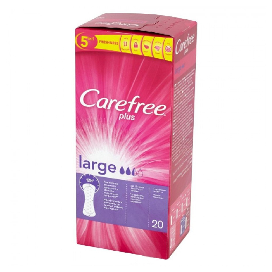 Carefree new maxi - wkładki higieniczne, 20 sztuk