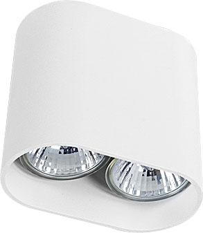 Nowodvorski Lighting Pag lampa podsufitowa 2x35W biała 9387