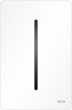 Tece Tecefilo-solid przycisk do pisuaru elektroniczny stal nierdzewna/biały mat 9242073