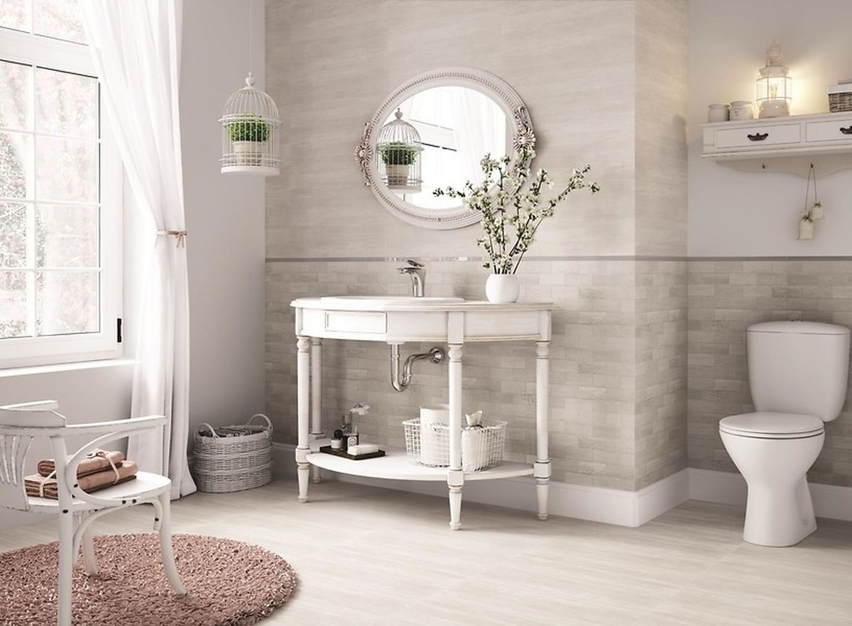 Cersanit Desa white structure płytka ścienno-podłogowa 29,7x59,8 cm STR biały mat