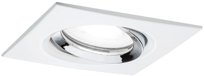 Paulmann Nova Plus lampa do zabudowy 1x6W biały mat/chrom 93674