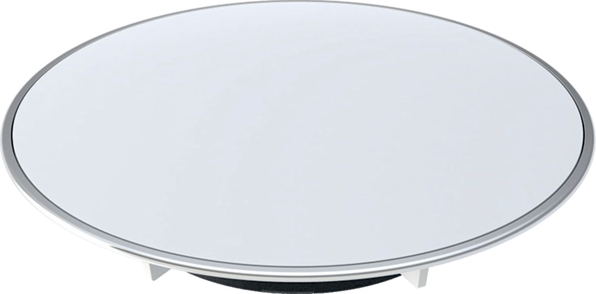 Geberit pokrywa odpływu syfonu brodzikowego d90 biały mat/chrom mat 150.266.KJ.1