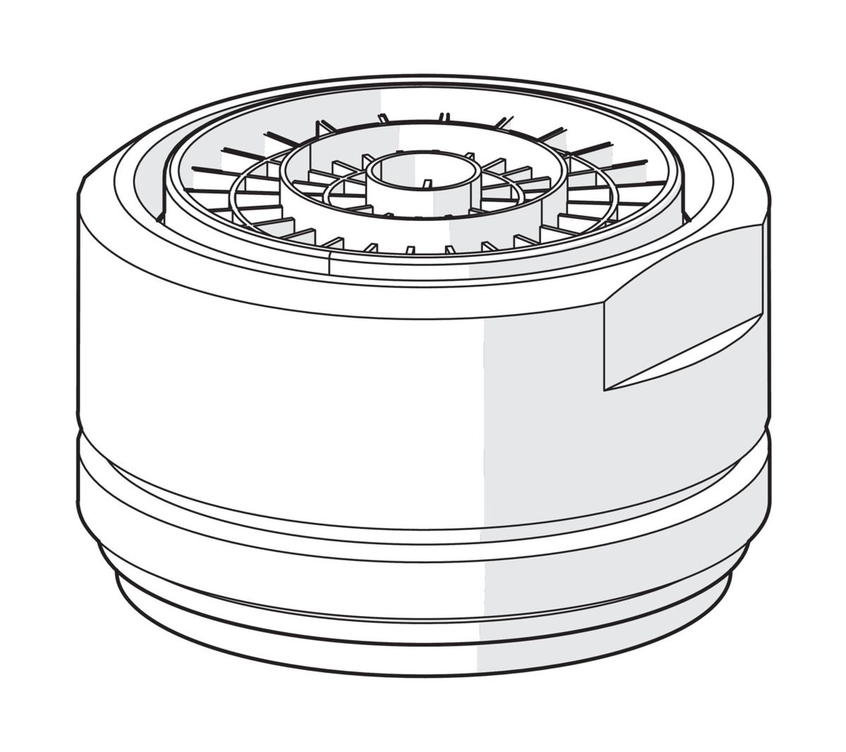 Oras Nova aerator do baterii wannowo-prysznicowej M24 gwint chrom 158556