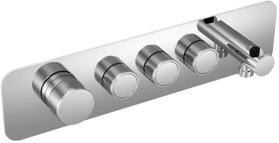 Excellent Krotos bateria wannowo-prysznicowa podtynkowa chrom AREX.8036CR