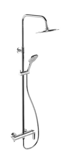 Excellent Clever 2.0 zestaw prysznicowy ścienny Z- chrom AREX.4181CR